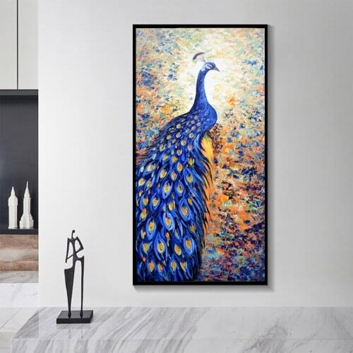 Animal Peafowl 5D Diy Diamond Painting Cross Stitch Kits peahen Diamond Embroidery Picture Of Rhinestones Kits home decorZP-3788