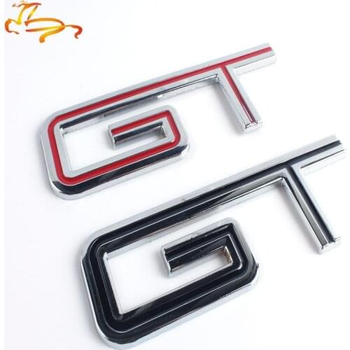 1pcs 3D GT Line Letters Decals Car Tuning Atuo Emblem Sticker For Kia Forte Ceed Stinger Shuma Rio Sportage Soul Cerato Hyundai