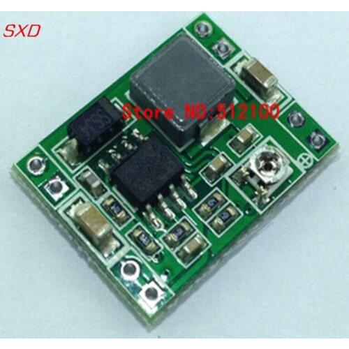 100pcs/lot Super mini LM2596 DC-DC converter step down power supply module 4.5V-28V to 0.8V-20V 3A max
