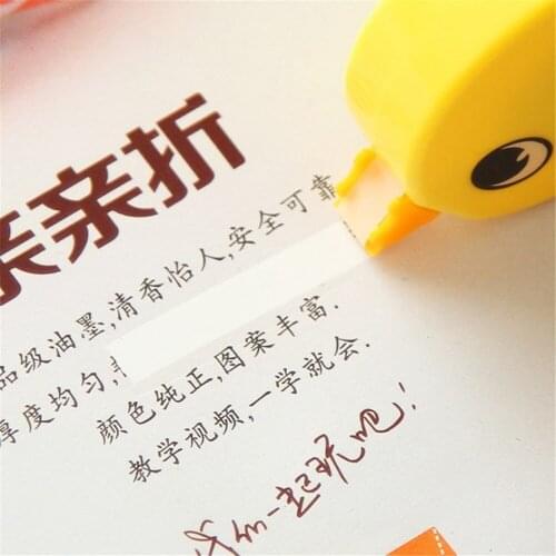 4pcs/lot Lovely Duck Correction Tape Stationery Office School Supplies Student For Kids