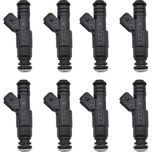 8x NEW Fuel Injectors 0280155884 17113221 17109596 FIT FOR Gen III Chevy 7.4 454cid /BMW EV14 M60 M62 540i 740i 4.4L 4.0L V-8