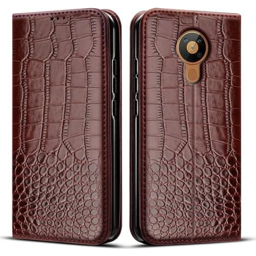 Case For Nokia 3.4 Leather Wallet Flip Cover Vintage Magnet Phone Case For Nokia 3.4 Coque