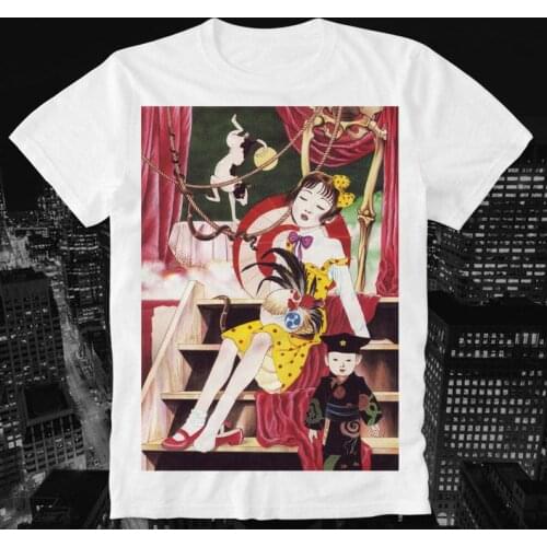 T-Shirt Suehiro Maruo Eyeball Lick Japan Japanese Gore Goru Art Anime Manga Horror Junji Ito Uzumaki Fashion Men Print T Shirt