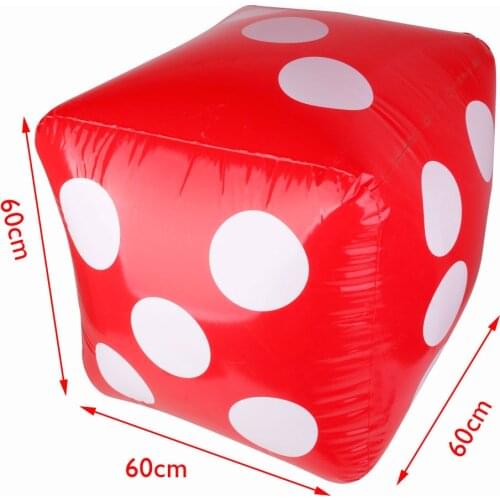 Giant Inflatable Dice Pool Toy for Lawn Games Outdoor Floor Games