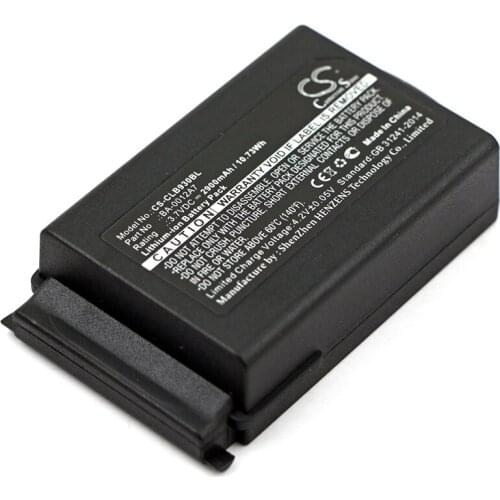 Cameron Sino Barcode Scanner Replacement Li-ion Battery 2900mAh For BA-0012A7 LXE 9300, 9400, 9600, CP Free Tools
