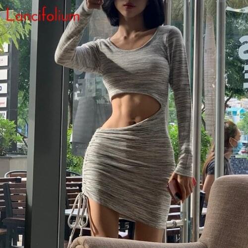 Lancifolium Fashionable Shirt Dresses