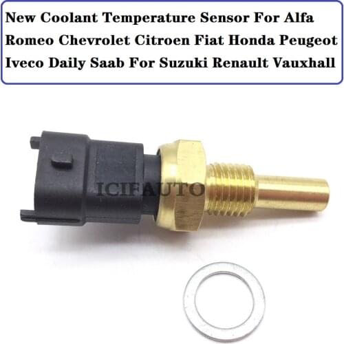 New Coolant Temperature Sensor For Alfa Romeo Chevrolet Citroen Fiat Honda Peugeot Iveco Daily Saab For Suzuki Renault Vauxhall