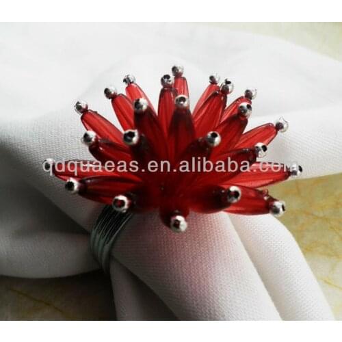 Aliexpress sold beaded wedding napkin ring