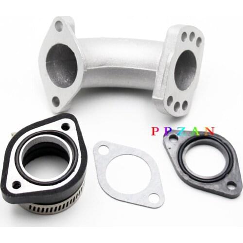 ADJUSTABLE 26mm PIT DIRT BIKE INLET MANIFOLD & ADAPTER GASKET FITS 125cc 140cc 150cc 160cc PITBIKES PPZAN New