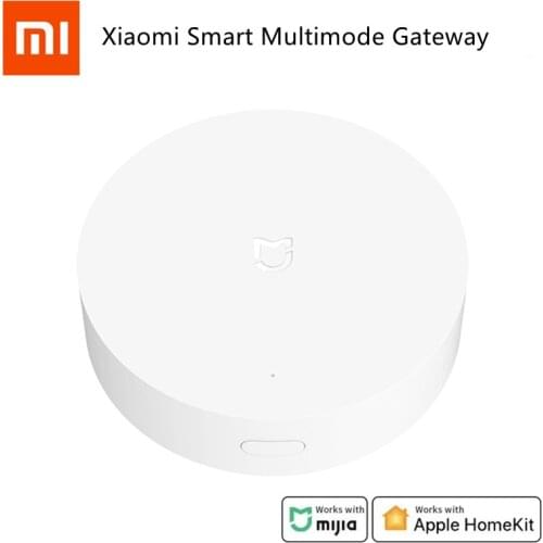 Original Xiaomi Smart Multimode Gateway ZigBee Wifi Bluetooth Mesh Hub Smart Home Hub for mijia APP Apple Homekit