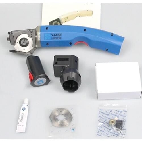 35W Cloth Electric Scissors Cutter, 100~240v chargeable Leather Fabric texitle Cutting Machine Kit