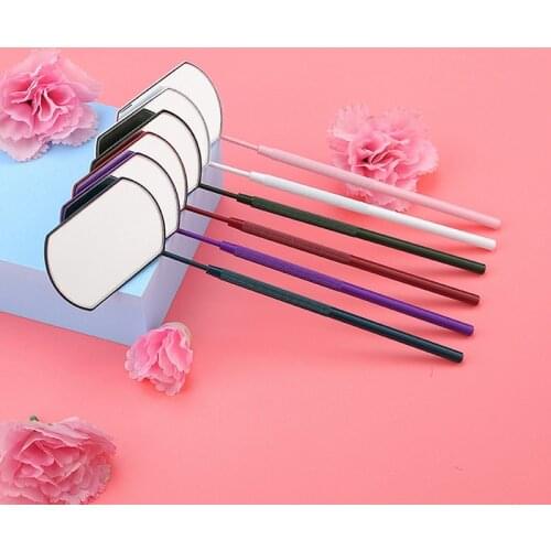 Eyelash Extension Mirror Large Makeup Mirror Magnifying Beauty Long Handle Mirror For Checking False Eyelashes Tools Makeup Tool