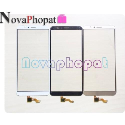 Novaphopat Touchscreen Sensor Screen For Huawei Honor 7X Honor7X Touch Screen Digitizer Glass Panel Screen Replacement 10pcs/lot