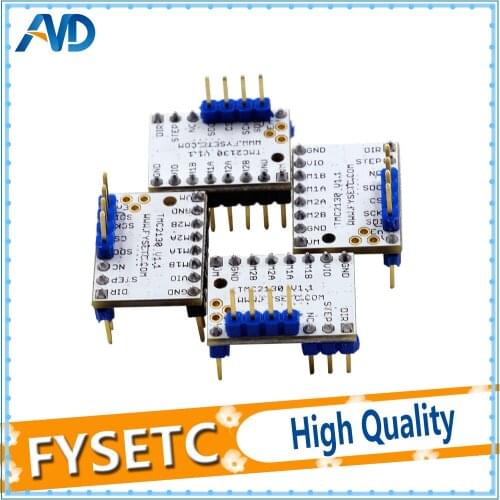 10X TMC2130 V1.1 For SPI Function Stepstick Stepper Motor Driver with Heat Sink Ultra-silent VS TMC2100 TMC2208 TMC2130 V1.0