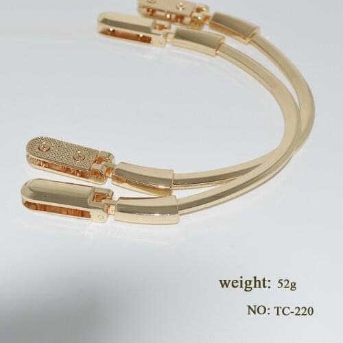 2018 new 10pcs/lot DIY creative hand-sewn handbags hardware accessories high-grade hanging plated handles can be attached