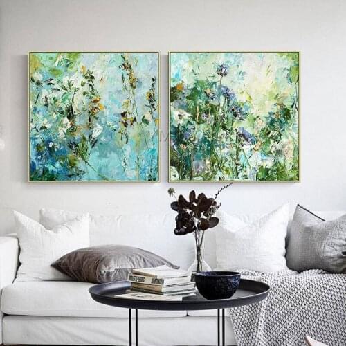 EECAMAIL modern luxury flowers blooming landscape home decor paintings DIY 5d No Frame Full diamond embroidery Cross stitch kit