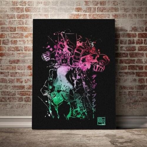 HD Print Modular Picture Canvas Painting Dio Brando Jojo No Kimyona Boken Poster For Living Room Home Decor Wall Art Framework