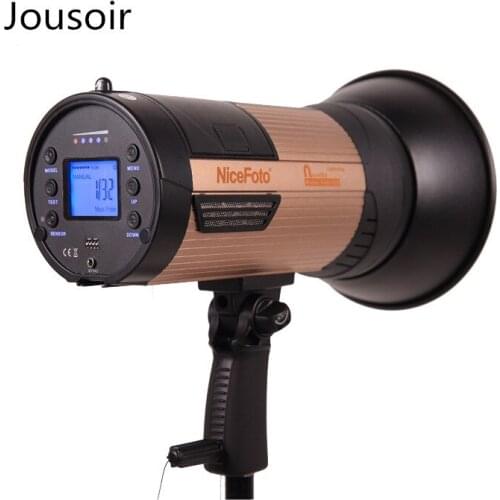 NiceFoto N-Flash 680A 680W Portable Wireless LED Photo Studio Speedlite Flash Light CD50