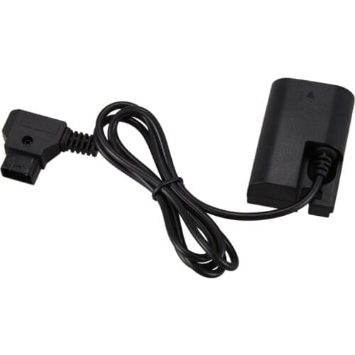 New D-Tap To Lp-E6 Fully Decoded Dummy Battery Adapter with Reverse Polarity Protection for Canon 5D Ii/Iii/Iv 5Dsr 6D 6Dii 60D