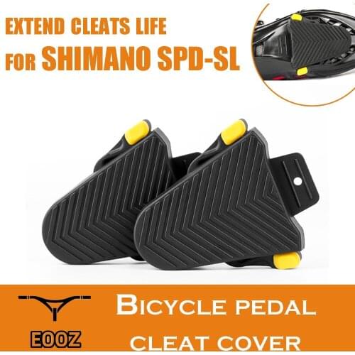 EOOZ 1Pair Rubber Cleat Cover Bike Pedal Cleats Covers for Shimano SPD-SL Cleats