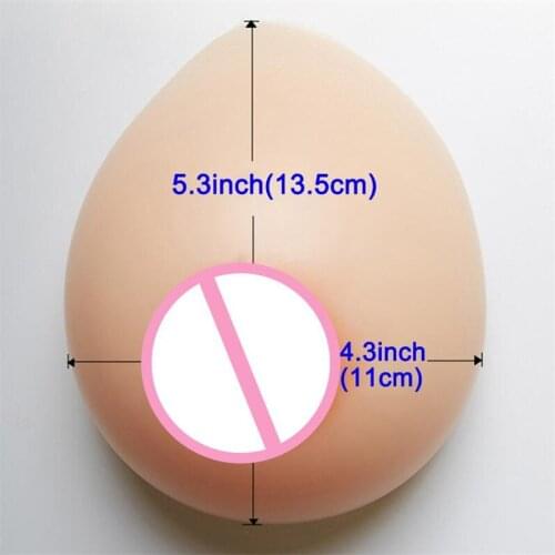 1400g Realistic Silicone Breast Forms Soft Fake Boobs for Transvestite Enhancer Super Lifelike Silicon Mastectomy Breasts Form