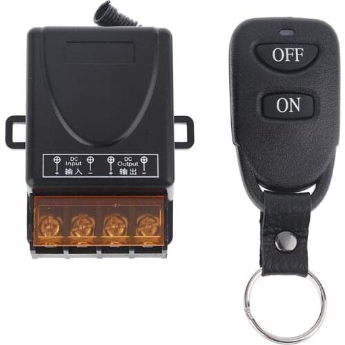 Universal 433mhz DC9V 12V 24V 36V 48V 85V 2CH RF Wireless Radio Remote Control Relay Switch Receiver Transmitter