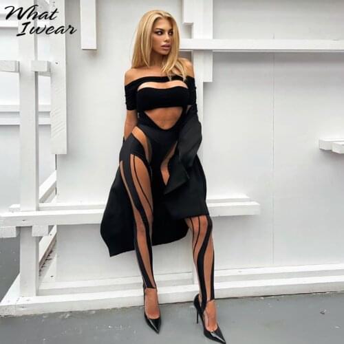 Whatiwear Women's High Waist Pants