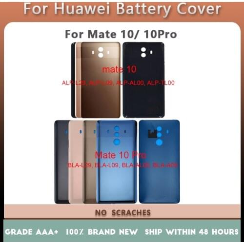 Back Battery Cover Door For Huawei Mate 10 Pro BLA-L29 L09 With repair parts,For Mate 10 ALP-L29 L09 Housing Rear Replacement