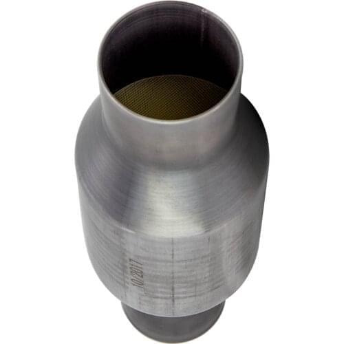 2.5 inch Catalytic Converter Magnaflow High Flow T409 Stainless Steel 410250 5.9 Ceramic - 400 cell