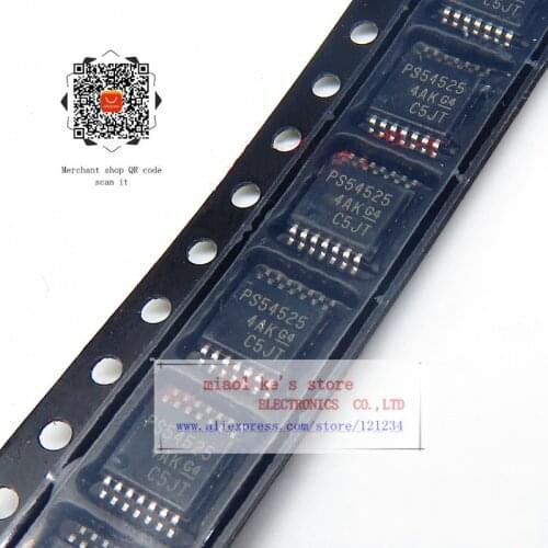 [5pcs/1lot]100%New original: TPS54525PWPR TPS54525PWP PS54525 - IC REG BUCK ADJ 5.5A 14HTSSOP