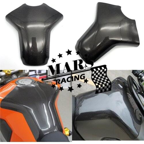 Motorcycle Accessories Carbon Fiber Tank Cover Case Fuel Pad Protectors For YAMAHA MT09 13-17 MT09 FZ09 2013-2017