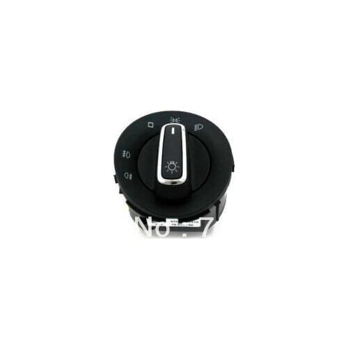 Car Styling Chrome Euro Head Light Switch For Skoda Superb B6 MK2