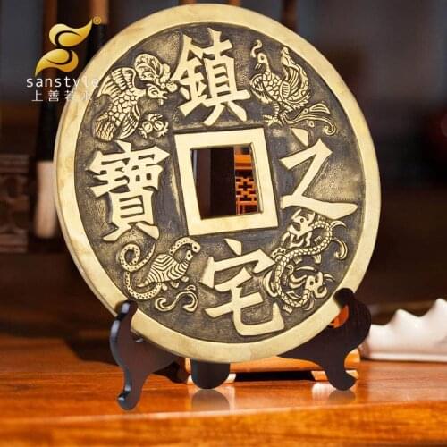 All Copper Amass Fortunes Large Copper Wire Home Decoration Home Decoration Accessories for Living Room