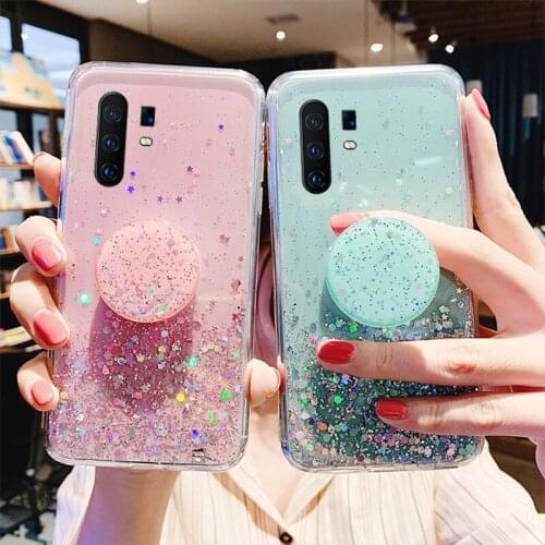 Glitter Case For VIVO V15 Pro Y19 Y17 Y7s V9 V7 V5 Plus Cover For VIVO X30 IQOO NEO S1Pro S5 Z5X NEX 3 Bling Soft Silicone Case