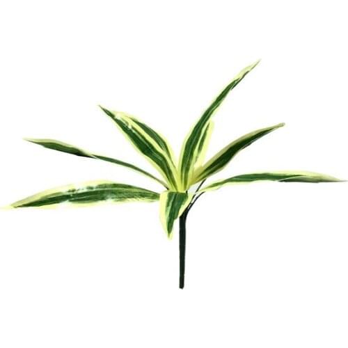 Artificial flower Ribbons flower Green Plant 9Yapraklı Agav Plant decoration artificial flower искусственный цветок