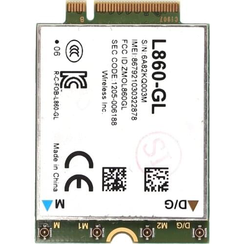 HOT-L860-GL WiFi Card WWAN Card for Lenovo Thinkpad X1 Carbon 7Th 8Th X1 Yoga 4Th T490 T14 P14S T15 X13 P15S T15G 01AX796