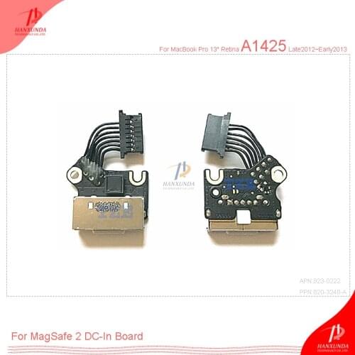 Original DC-In Board Power jack for the 13" MacBook Pro Retina A1425 released 820-3248-A 923-0222