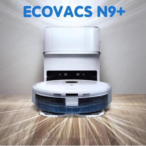 ECOVACS N9+ Vacuum Cleaner Sweeping and Mopping Integrated Robot for Household Intelligent Automatic Cleaning Mop 2200Pa Suction