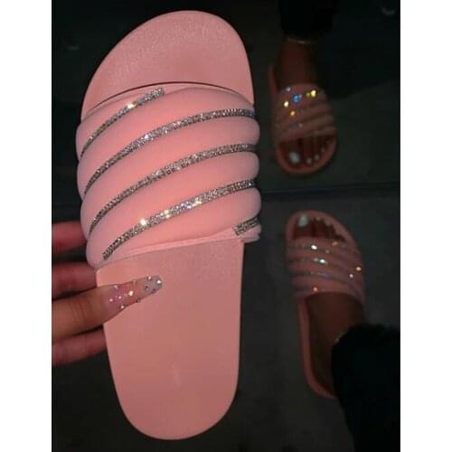 2020 New Ladies Sandals New Womens Shoes Summer Comfortable Sandals Handmade Beach Shoes Fashion Roman Style Open Toe Sequins