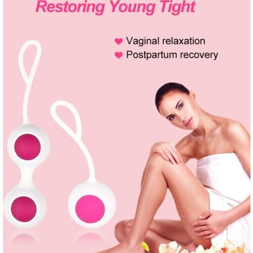 Safe Smart Vagina Ball Kegel Ball Ben Wa Ball Vagina Tighten Exercise Trainer Vaginal Geisha Ball Adult Sex Toys for Women