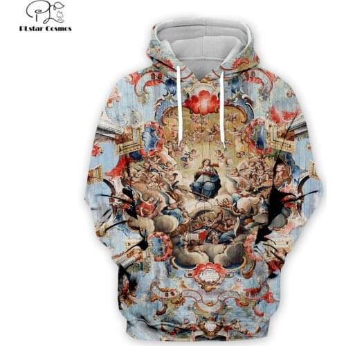 PLstar Cosmos Christian Messiah 3D Printed Hoodie/Sweatshirt/Jacket/Mens for Womens Retro style apparel Plus size