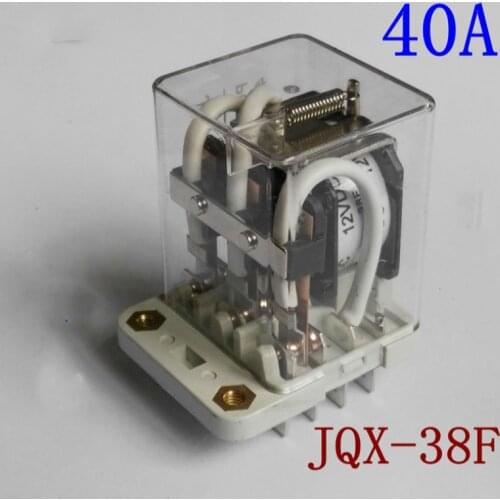 Three open three closed WJ175 high current JQX-38F high power 40A relay HHC71B electromagnetic 12V three phase 24V220V48V