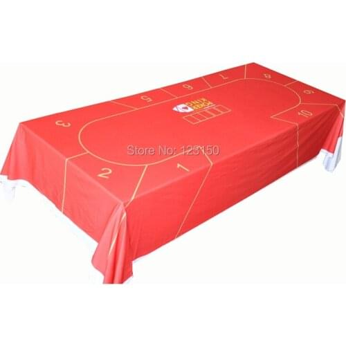 WP-053 Professional Water Resistant Poker Table Cloth, Texas Holdem, 1PC, Free shipping