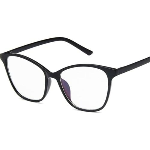 Cat Eye Glasses Frame Women Retro Black Clear Optical Glasses Frame Spectacle Gafas Oculos Eye wear Transparent Glasses 2020