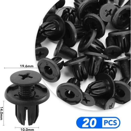 10mm Car Plastic Rivets Fastener Clips for Lexus ES350 ES300h GS350 IS200T IS350 LX570 NX200 NX300 NX300h RC200t RX350