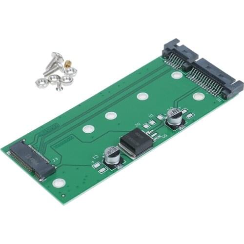 Laptop SSD NGFF M.2 To 2.5Inch 15Pin SATA3 PC Converter Adapter Card With Screws