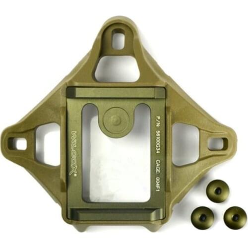 Aluminium Military Tactical Helmet Night Vision Mount L4 VAS Shroud Airsoft ACH Mich Fast Helmet Accessories NVG Mount