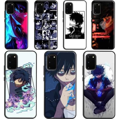 My Hero Academia Dabi Phone Case For Samsung Galaxy S21 S20 Ultra S8 S9 S10 Plus Note 10 Note 20 9 S20 FE Cover