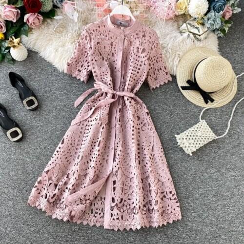 Clobee Solid Summer Dresses