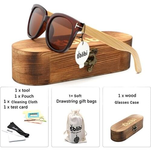 Wooden Sunglasses,Ablibi Polarized Mens Wood Sunglasses Handmade Lightweight Shades Sunglasses